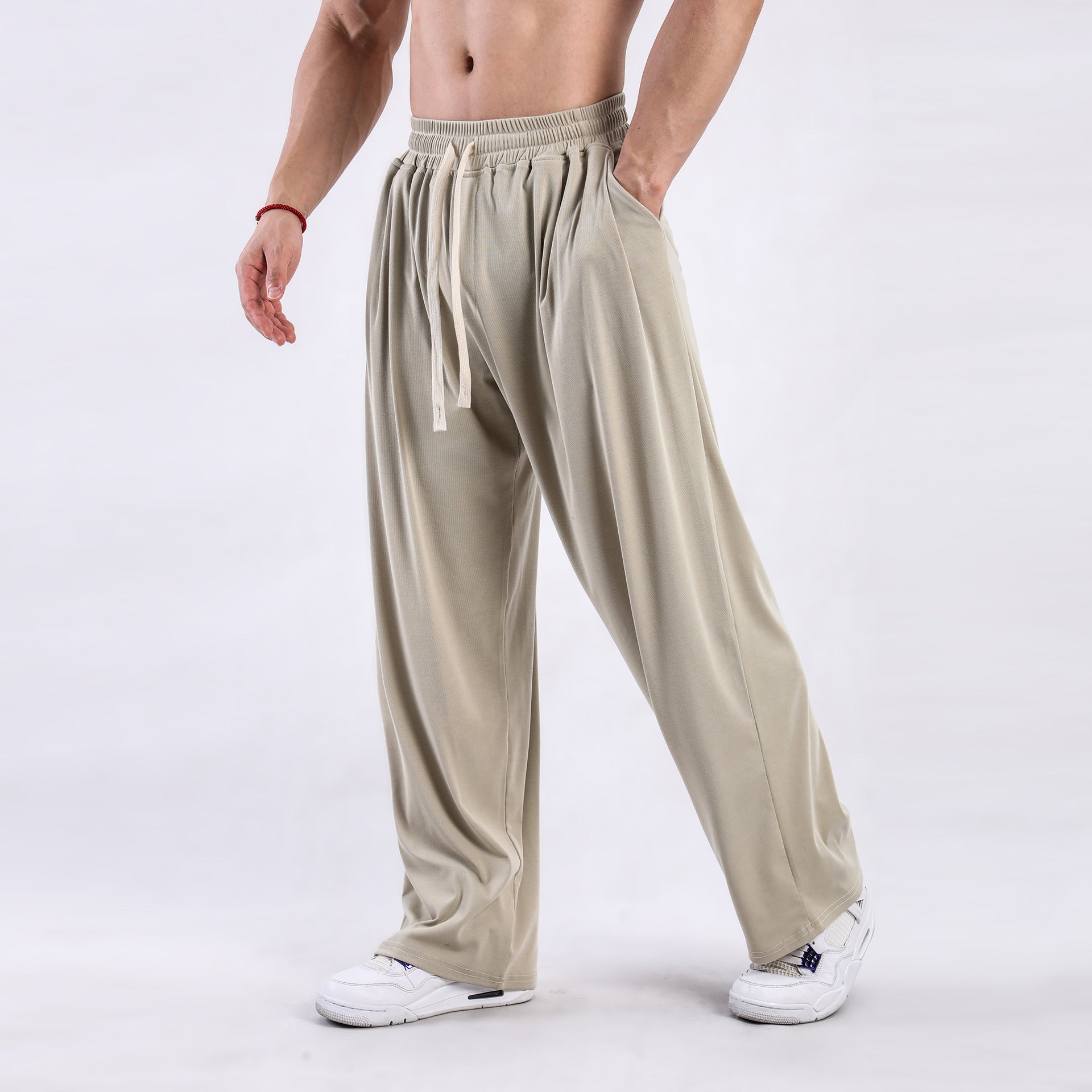 Men's Draping Casual Wide-leg Pants