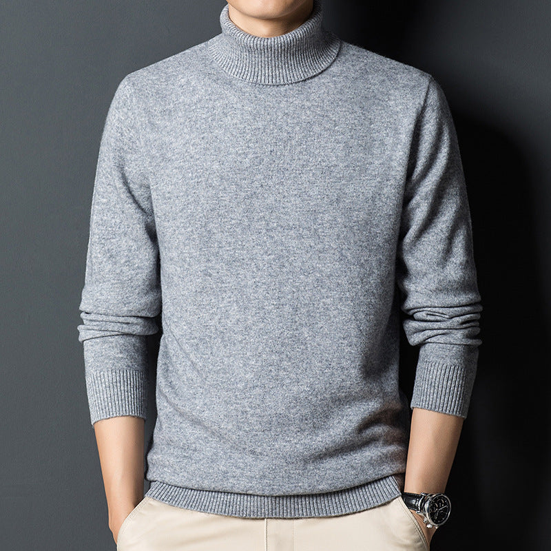 Cashmere Pullover Thick Sweater For Men