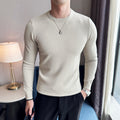 Anti-Pilling Round Neck Sweater For Men