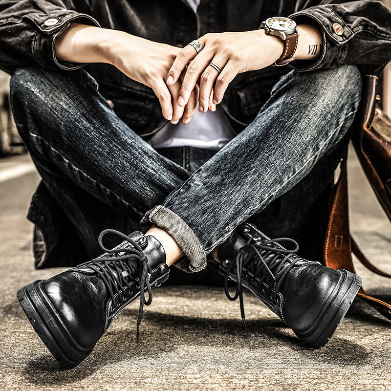 Men's British Style Martin Boots