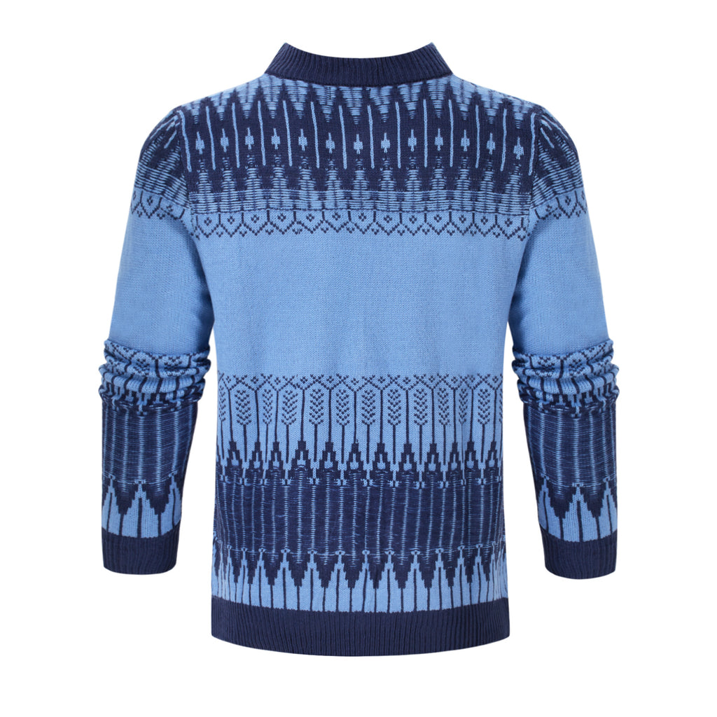 Men's Knitted Long-sleeved Pullover sweater