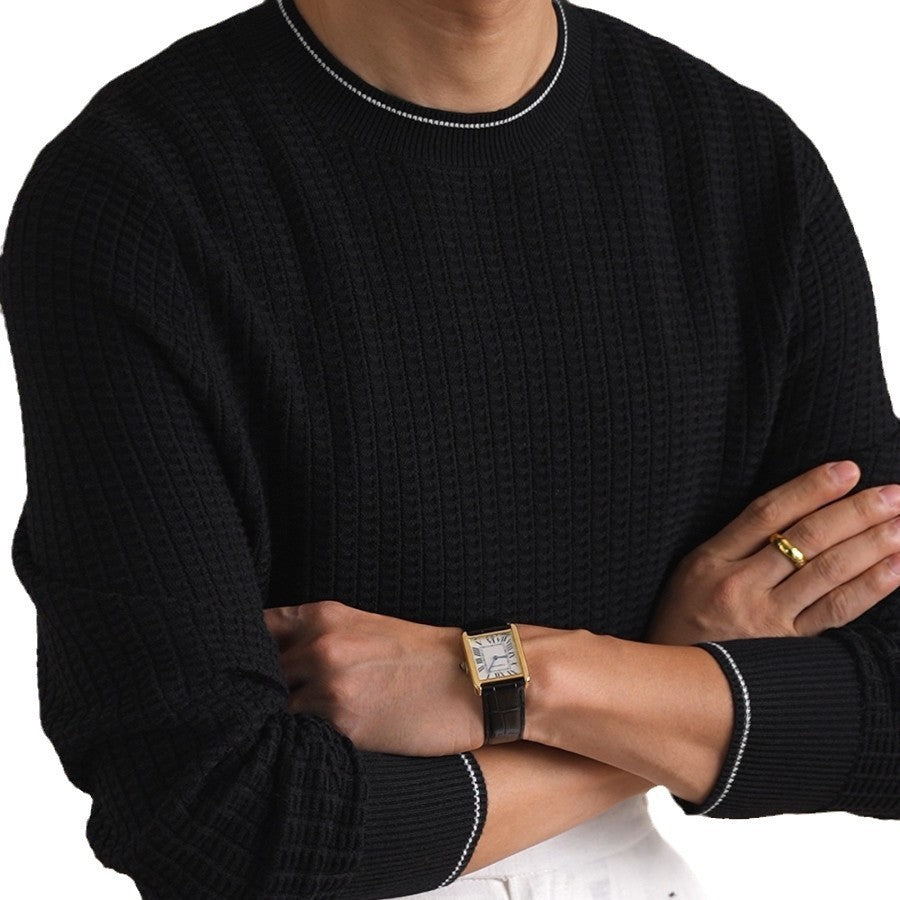 Autumn And Winter Men's Long-sleeved Business Casual sweatshirt