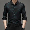 Long Sleeve black Shirt Men