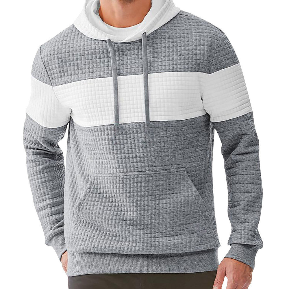Men's Hooded Long-sleeved Sweater