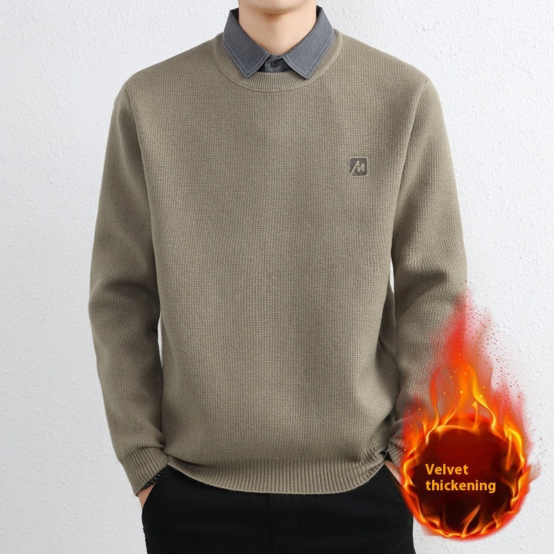 Simple Two Pieces Sweaters Men