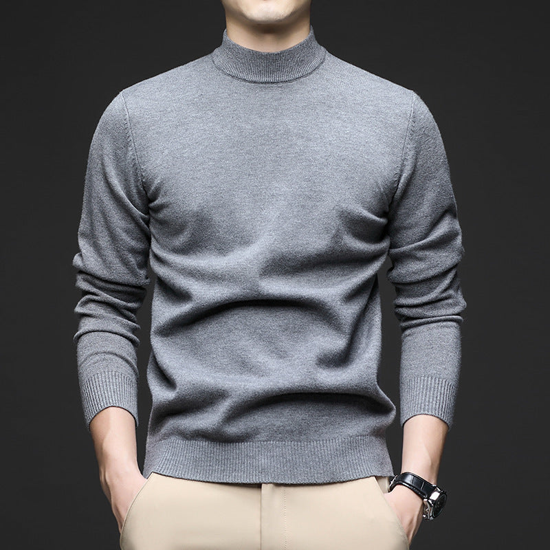 Half Turtleneck Slim Fit Base Sweater