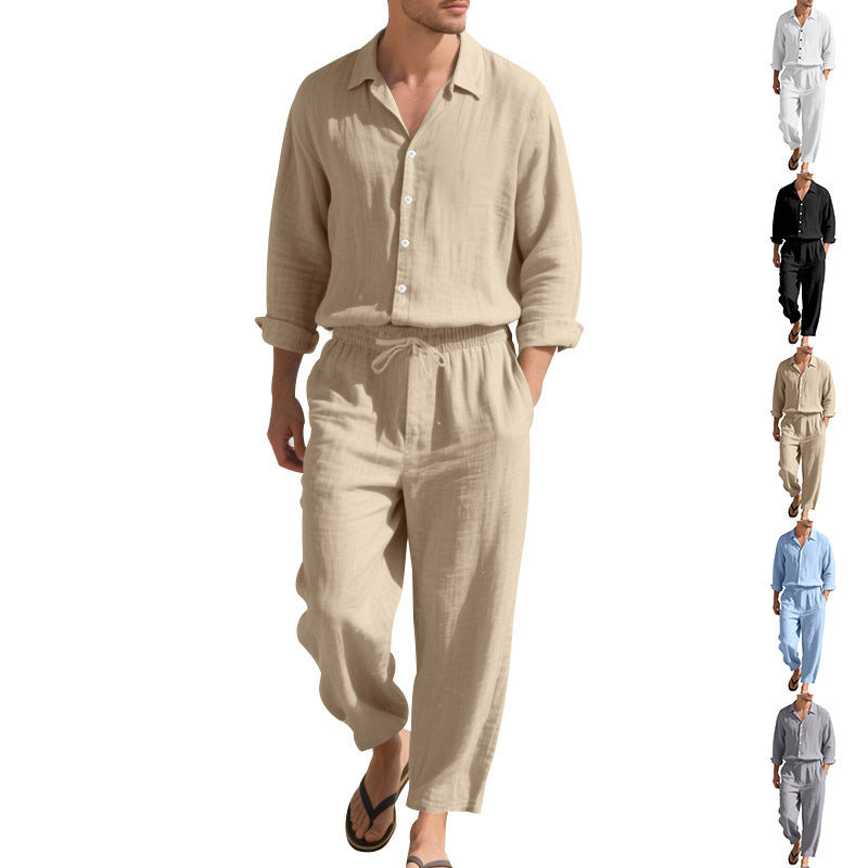 Sun Protection Long Sleeve Shirt Trousers Suit
