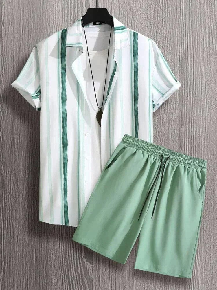 Beach Style Short Sleeve Shirt