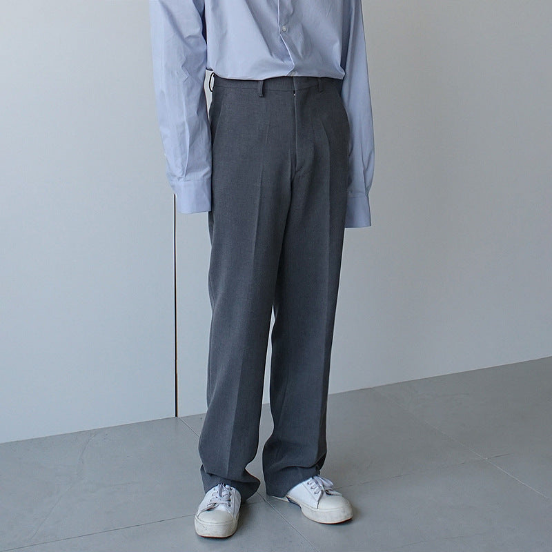 Straight Casual Loose Trousers Men