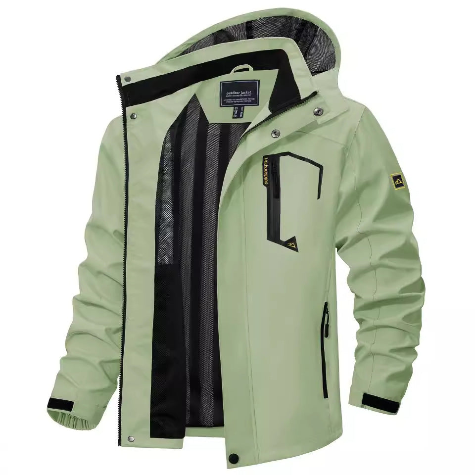 Casual Fall Men's Long Sleeve Hooded Jacket Coat