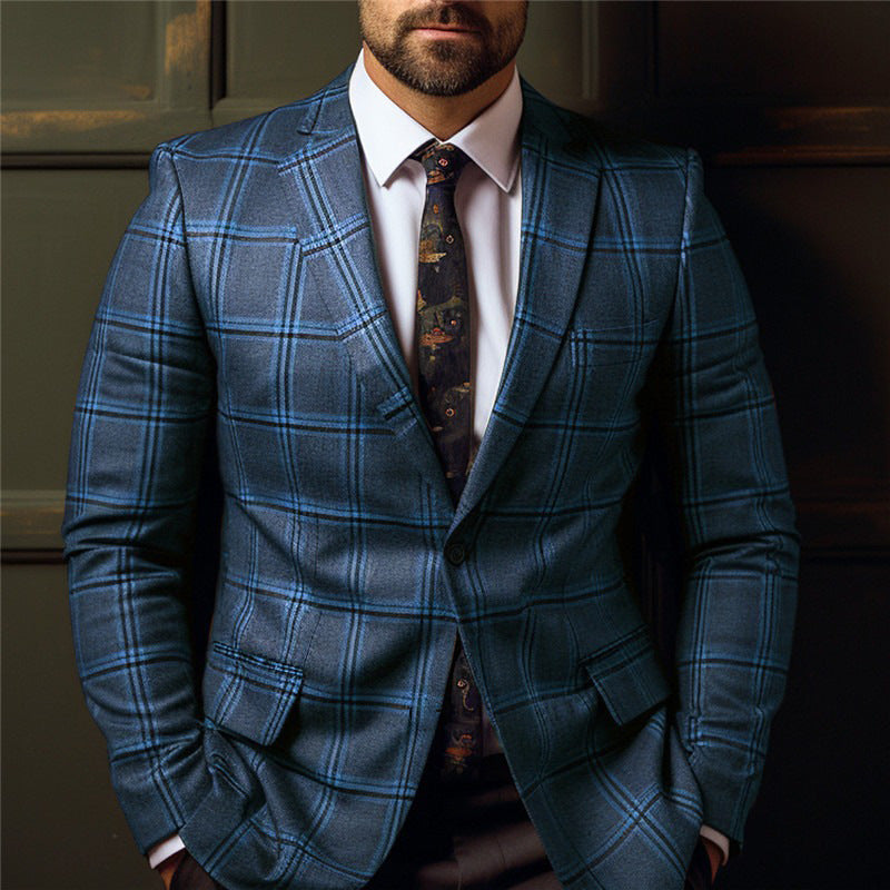 Design Retro Plaid suit
